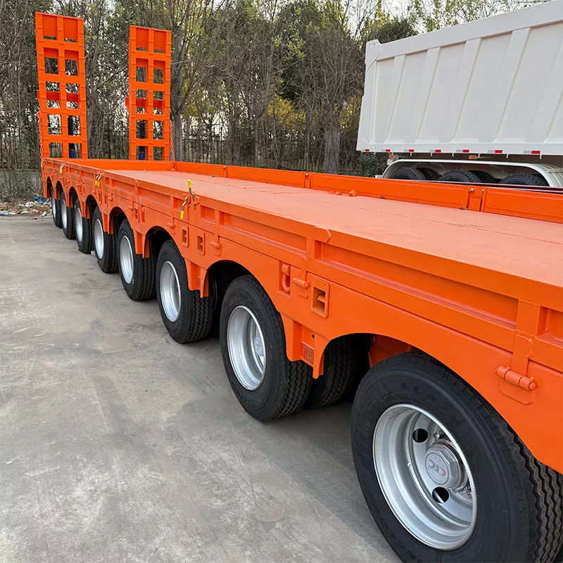 10-assige meerassige hydraulische oplegger voor zwaar transport
