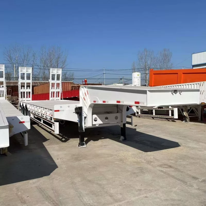 6-assige hydraulische oplegger voor zwaar transport