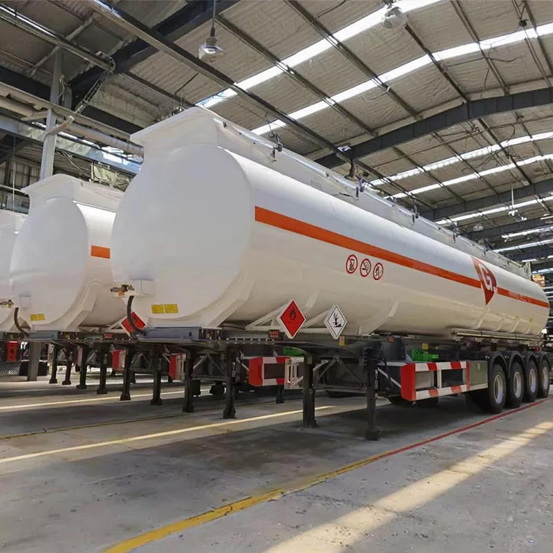 Explosieveilige oplegger voor gevaarlijke chemicaliën